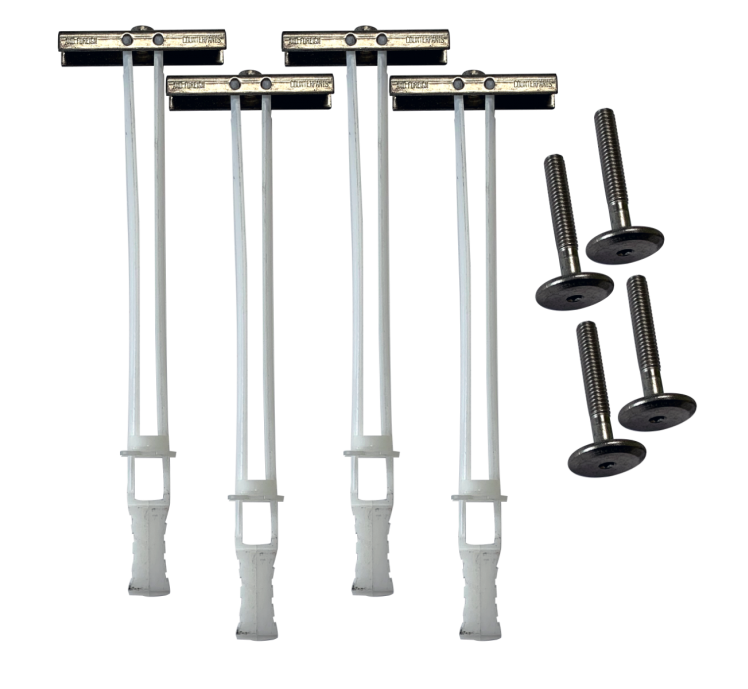 Slide Mount Kit (Deck Mounting Kit) SS - 8 PIECE SET | SPI0129