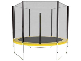 Indoor And Outdoor Trampoline With Protective Net, Safety Pad, and Protection Guard