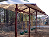 Single Post Swing Frame 2-Bay w/Shade  | RSW3516G