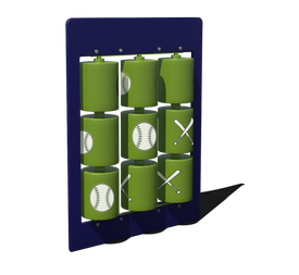 Tic-Tac-Toe Panel (X's and O's) | 70005012XX