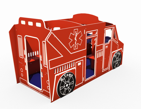 Image of R-Town® Ambulance - Spring Mounted | 46520