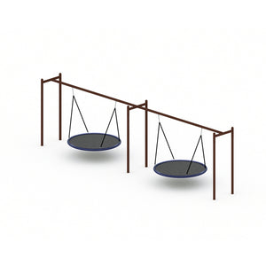 2-Bay Bird Nest Swing | SWG-00019