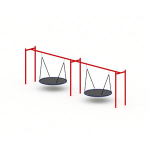 2-Bay Bird Nest Swing | SWG-00019