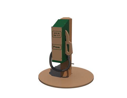 Image of Freestanding Gas Pump | RECF0105XX