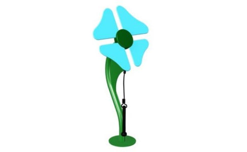 TL - Turquoise Flower - Inground Mount | FWR-T-IG-SRP