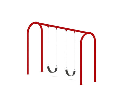 Image of Single Bay Arch Swing Set | SWG-00041