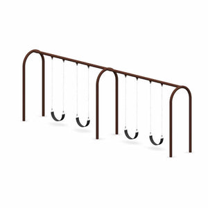 Double Bay Arch Swing Set | SWG-00042