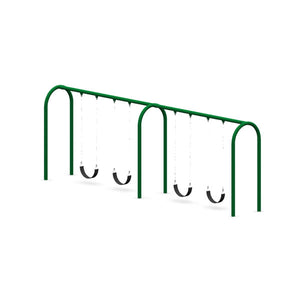 Double Bay Arch Swing Set | SWG-00042