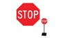 Stop Sign - Portable | 49301-P