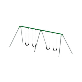 Bi-Pod Double Bay Swing Set | SWG-00062 