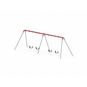 Bi-Pod Double Bay Swing Set | SWG-00062