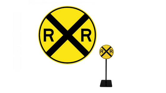 Railroad Crossing Sign - Inground | 49304