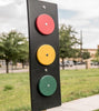 Traffic Light Sign - Inground | 49339