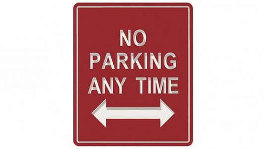 No Trike Parking Sign - Portable | 49335-P