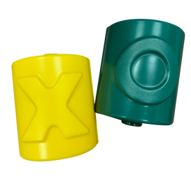 TTT9R -XO - Tic-Tac-Toe 9 Piece EMBOSSED - NEW STYLE | SPI0272