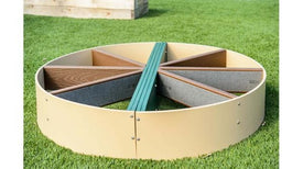 Half Pizza Garden - With Base | RECF0109XX 