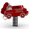 Single Seat Fire Truck Spring Rider | SPR-00008