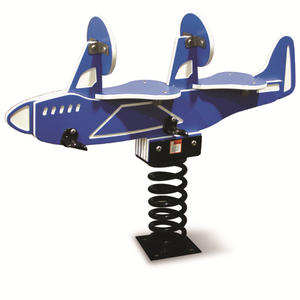 Airplane 2-Seat Spring Rider | SPR-00002