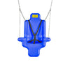 Blue Complete Large Adaptive Seat (Seat, harness, eyebolts, and chain )  | ADP-10-BL