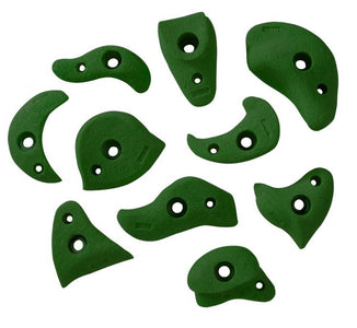 RHH - Rock Hand Holds Green(Set of 10) | RHHG