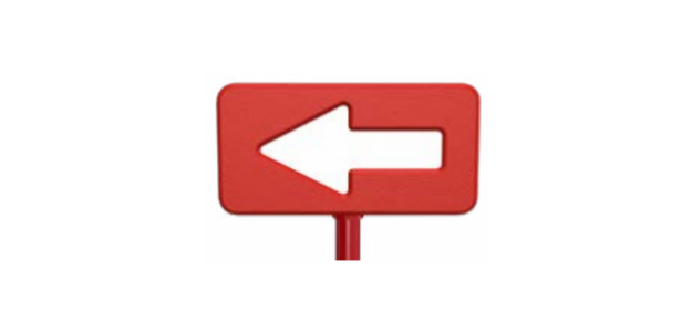 Directional Arrow Sign - Portable | 49338-P