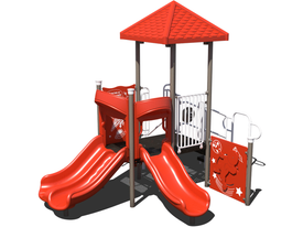 Child Works  Playground Structures, Age:  2-5, ADA | CW-0010 