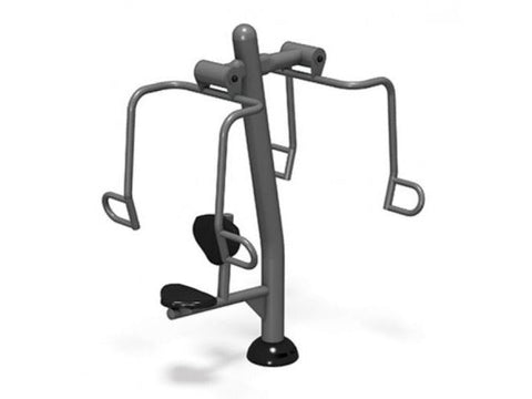 Image of Accessible Chest Press - Outdoor Fitness - HomeFitPlay