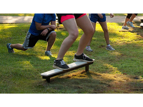 Image of Balance Plank Station - Outdoor Fitness - HomeFitPlay