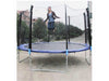 12 Feet High Quality Practical Trampoline With Safe Protective Net Jump Safe Bundle Spring Safety With Ladder - HomeFitPlay