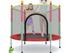 Indoor and outdoor Kids Trampoline with enclosure Net - HomeFitPlay