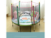 Indoor Trampoline with Protection Net and Jumping Bed For Kids & Baby fun at Home - HomeFitPlay