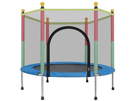 Indoor Trampoline with Protection Net and Jumping Bed For Kids & Baby fun at Home 