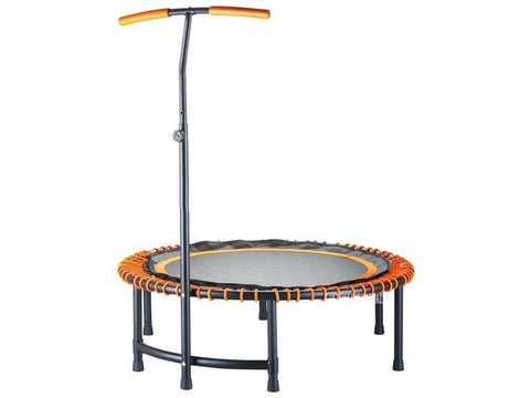 Image of 45/48 inch Fitness Trampoline with T-Shape Handrail - HomeFitPlay