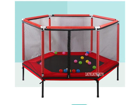 Image of Trampoline Bouncing Bed With Protecting Net - HomeFitPlay